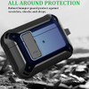 Secure Lock Clip Design Hybrid Case for AirPods Pro 3 - Blue