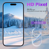 HD Clear Tempered Glass Camera Lens Protector for iPhone 17