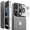Privacy Tempered Glass Screen Protector + Camera Lens Protector for iPhone 17 Pro