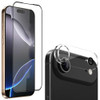Edge-to-Edge Full Coverage Tempered Glass Screen Protector + Camera Lens Protector (Clear) for iPhone Air
