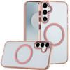 Magnetic Crystal Case for Samsung Galaxy S25 FE - Rose Gold