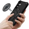 Military Grade Magnetic Tough Ultra Rugged Hybrid Case with Kickstand for Samsung Galaxy S25 FE - Black