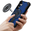 Military Grade Magnetic Tough Ultra Rugged Hybrid Case with Kickstand for Samsung Galaxy S25 FE - Blue
