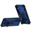 Military Grade Magnetic Tough Ultra Rugged Hybrid Case with Kickstand for Samsung Galaxy S25 FE - Blue