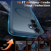 Shade Series Hybrid Case with Magnetic Ring for Samsung Galaxy S25 FE - Blue