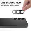HD Tempered Glass Camera Lens Protector for Samsung Galaxy S25 FE - Black