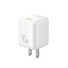 Baseus PicoGo 45W USB-C PD GaN Technology Super Fast Wall Charger - White