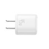 Baseus PicoGo 45W USB-C PD GaN Technology Super Fast Wall Charger - White