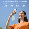 Anker Zolo 30W 10000mAh Power Bank Battery with Integrated USB-C and Lightning Charging Cables