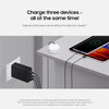 Samsung Super Fast Charging 65W Trio Wall Charger Adapter - Black