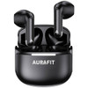 AuraFit AuraBuds WF6 AI-Powered TWS True Wireless Bluetooth Earbuds - Black