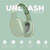 Gabba Goods Platinum Vibe Over-Ear Bluetooth Wireless Headphones - Mint