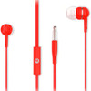 Motorola Sound Earbuds 105 3.5mm Wired In-Ear Earphones with Mic - Red