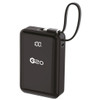 G20 20W 20000mAh Power Bank Battery Charger with Integrated USB-C Charging Cable - Black