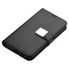Extra Series Essential Leather Wallet Stand Case for Samsung Galaxy A17 5G - Black