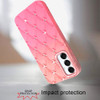 Floral Joy Diamond Crystal TPU Case for Samsung Galaxy A17 5G - Orange Pink