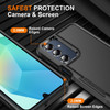 Military Grade TUFF Hybrid Armor Case for Samsung Galaxy A17 5G - Black