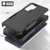 Military Grade TUFF Hybrid Armor Case for Samsung Galaxy A17 5G - Black