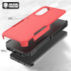 Military Grade TUFF Hybrid Armor Case for Samsung Galaxy A17 5G - Red