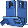 Camera Privacy Cover Hybrid Case with Kickstand for Samsung Galaxy A17 5G - Blue