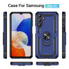 Military Grade Hybrid Case with Ring Grip for Samsung Galaxy A17 5G - Blue