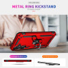 Military Grade Hybrid Case with Ring Grip for Samsung Galaxy A17 5G - Red