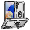 Military Grade Hybrid Case with Ring Grip for Samsung Galaxy A17 5G - Silver