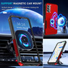 Military Grade TUFF Shockproof Hybrid Armor Case with Ring Grip for Samsung Galaxy A17 5G - Red