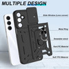 Military Grade Superior Series Hybrid Case with Ring Grip and Camera Lens Cover for Samsung Galaxy A17 5G - Black