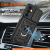 Military Grade Superior Series Hybrid Case with Ring Grip and Camera Lens Cover for Samsung Galaxy A17 5G - Black
