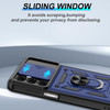 Military Grade Superior Series Hybrid Case with Ring Grip and Camera Lens Cover for Samsung Galaxy A17 5G - Blue