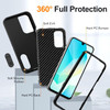 Military Grade TUFF Hybrid Armor Case with Kickstand for Samsung Galaxy A17 5G - Black
