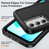 Military Grade TUFF Hybrid Armor Case with Kickstand for Samsung Galaxy A17 5G - Black
