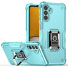 Military Grade Shockproof Hybrid Armor Case with Ring Grip for Samsung Galaxy A17 5G - Teal