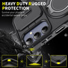 Dual Layer Magnetic Ring Case with Rotating Stand and Privacy Camera Cover for Samsung Galaxy A17 5G