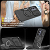 Dual Layer Magnetic Ring Case with Rotating Stand and Privacy Camera Cover for Samsung Galaxy A17 5G