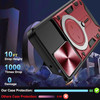 Superior Series Magnetic Hybrid Case with Ring Stand and Camera Lens Cover for Samsung Galaxy A17 5G