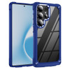 Military Grade Tough Shield Snap-on Transparent Case for Samsung Galaxy S26 Ultra - Blue