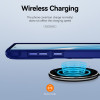 Military Grade Tough Shield Snap-on Transparent Case for Samsung Galaxy S26 Ultra - Blue