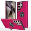 360 Rotating Ring Grip Hybrid Case for Samsung Galaxy S26 Ultra - Hot Pink