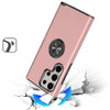 360 Rotating Ring Grip Hybrid Case for Samsung Galaxy S26 Ultra - Rose Gold