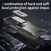 Combat Tough Series Hybrid Case with Camera Lens Cover for Samsung Galaxy S26 Ultra - Black