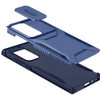 Combat Tough Series Hybrid Case with Camera Lens Cover for Samsung Galaxy S26 Ultra - Blue