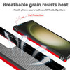 Military Grade Hybrid Case with Ring Grip and Camera Lens Protector for Samsung Galaxy S26 Ultra - Red