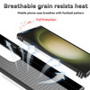 Military Grade Hybrid Case with Ring Grip and Camera Lens Protector for Samsung Galaxy S26 Ultra - Silver