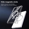 Crystal Clear Transparent Hybrid Case with MagSafe Magnetic Ring for Samsung Galaxy S26 Ultra