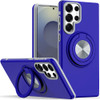 Circular Series Hybrid Case with Rotating Ring Stand for Samsung Galaxy S26 Ultra - Blue