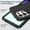 Military Grade Certified TUFF Hybrid Armor Case with Kickstand for Samsung Galaxy S26 Ultra - Black