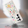 Butterfly Ornaments Diamond Hybrid Case for Samsung Galaxy S26 Ultra - White