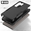 Military Grade TUFF Hybrid Armor Case for Samsung Galaxy S26 Ultra - Black